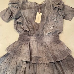 BRAND NEW LoveShackFancy Natasha Mini Dress